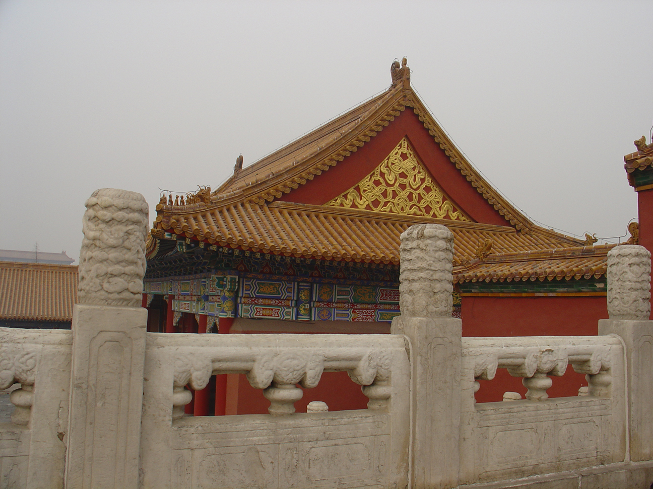 Forbidden City Building Roof