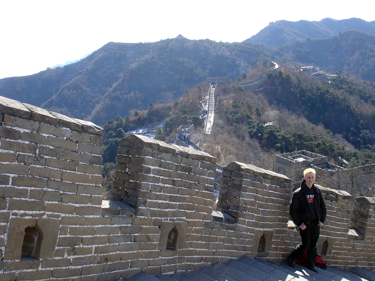 Some blonde guy on the Wall 2 &hellip; tourists&hellip;