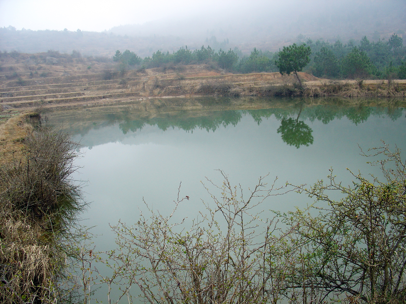 A small lake on the hill 2