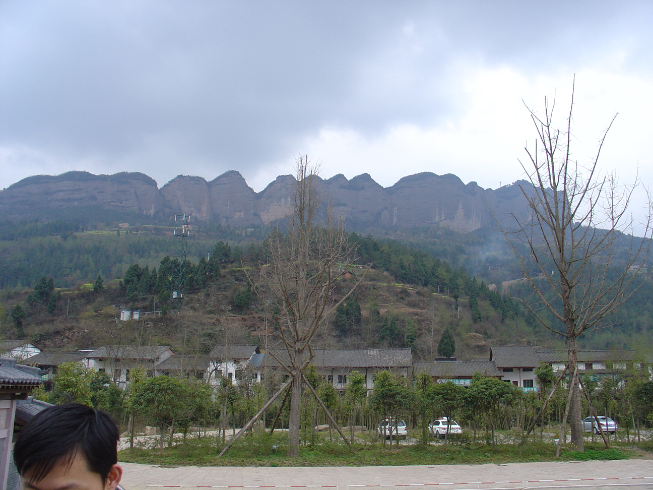 The mountains of Jianmenguan