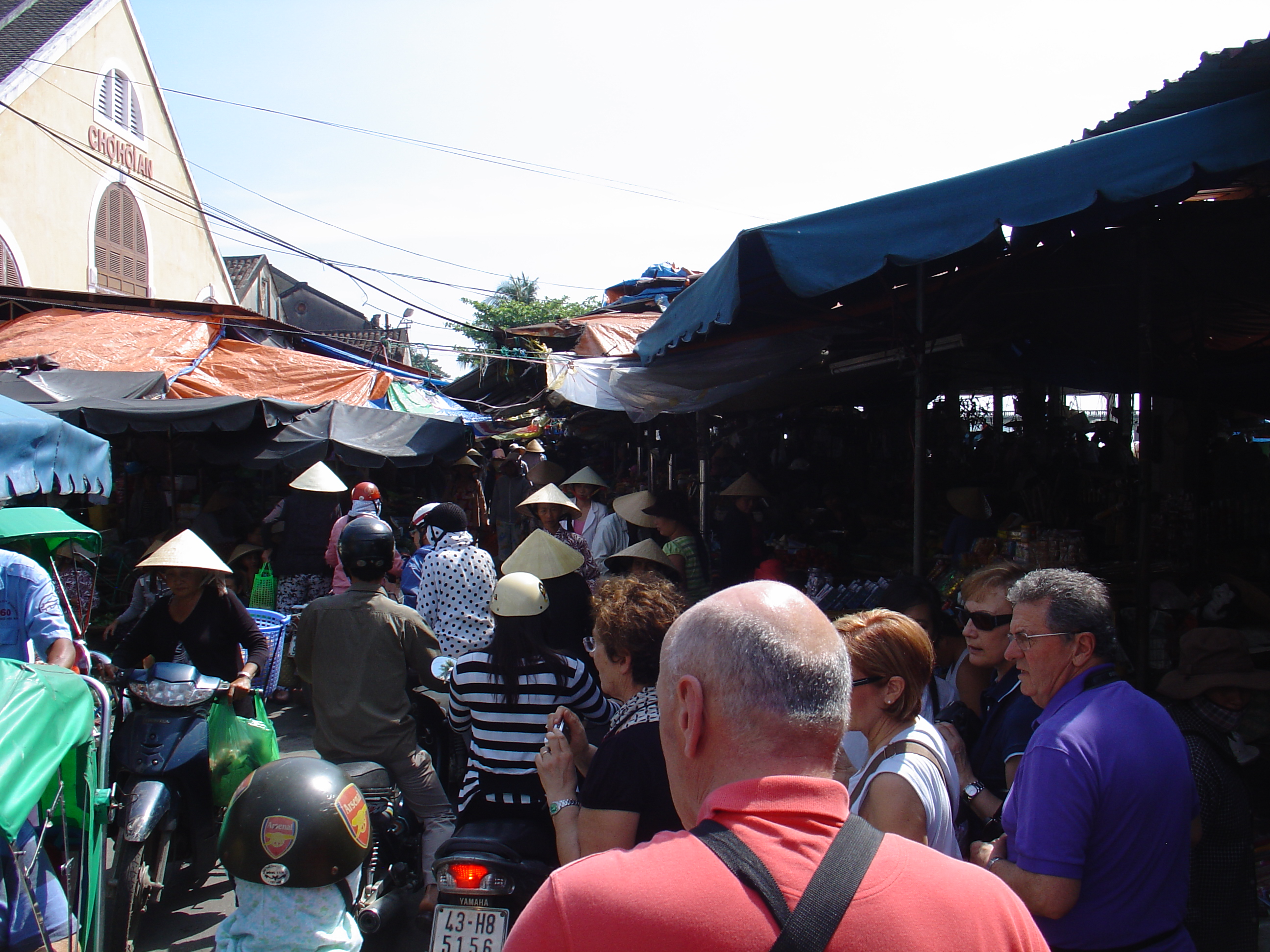 The central market in Hoi An.