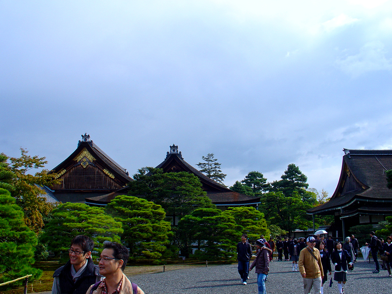 A Zen Garden inside the Imperial Palace
