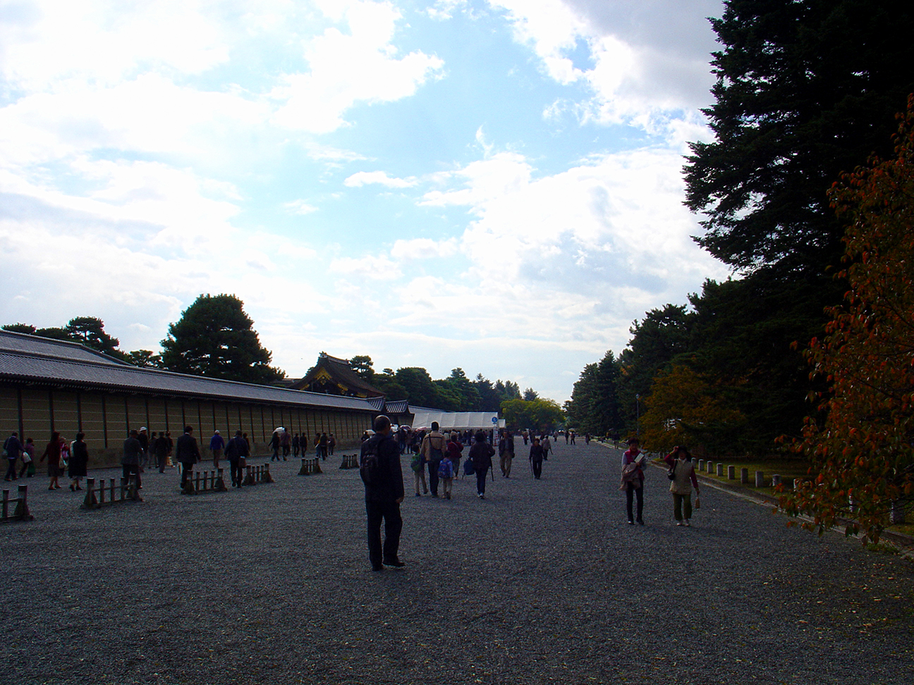 Outside the Imperial Palace