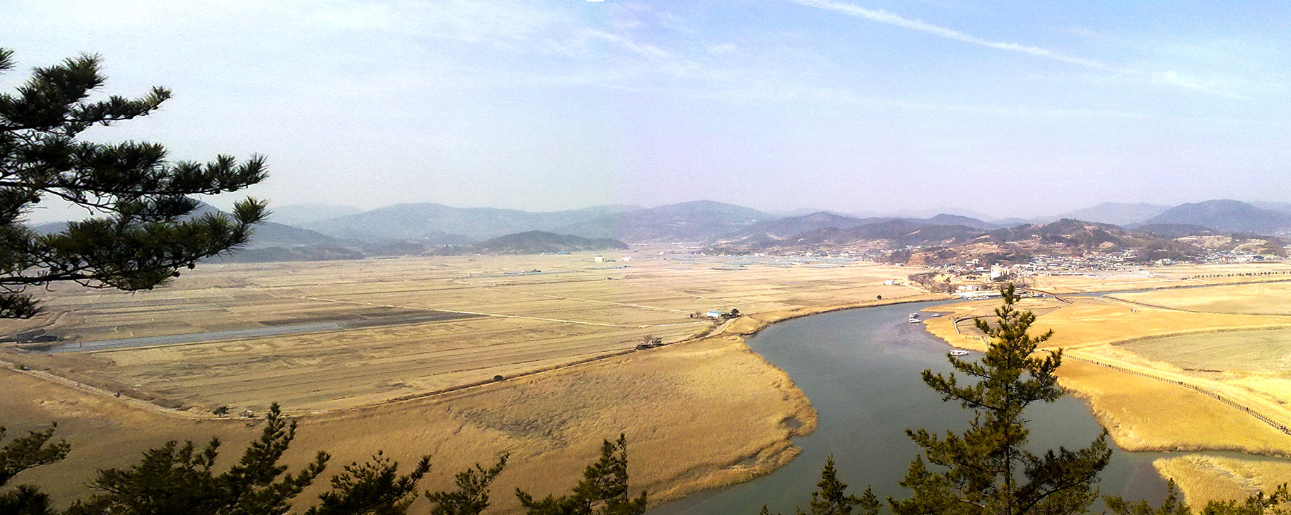 Panorama of the EcoPark in Suncheon