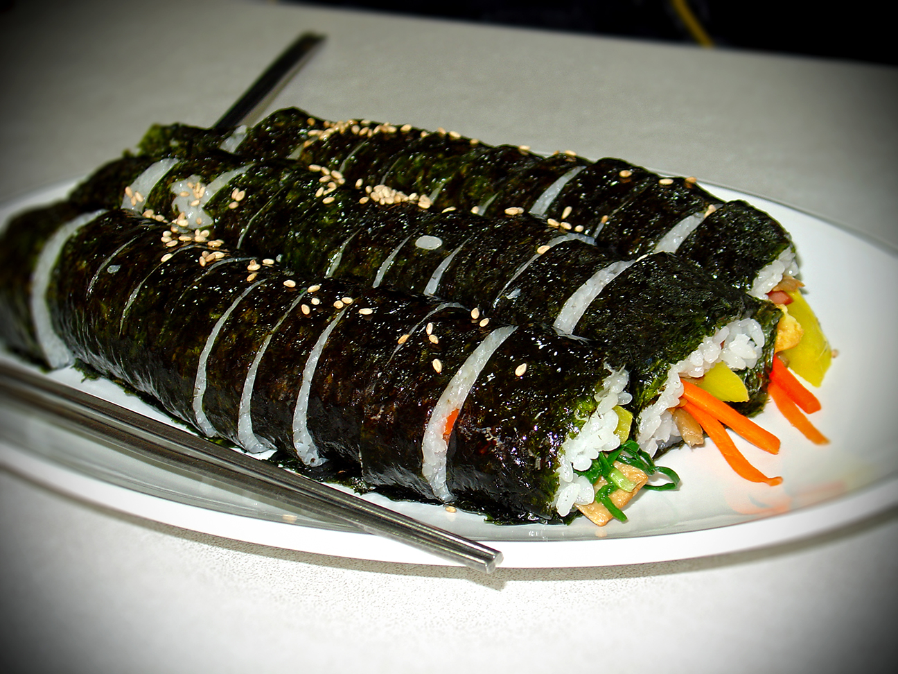 Kimbab (김밥) - Our daily breakfast